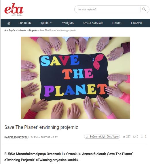 SAVE THE PLANET MEDIA-EBA-EXHIBITION by Erol Yıldırım - Ourboox.com