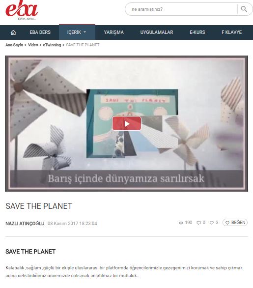 SAVE THE PLANET MEDIA-EBA-EXHIBITION by Erol Yıldırım - Ourboox.com