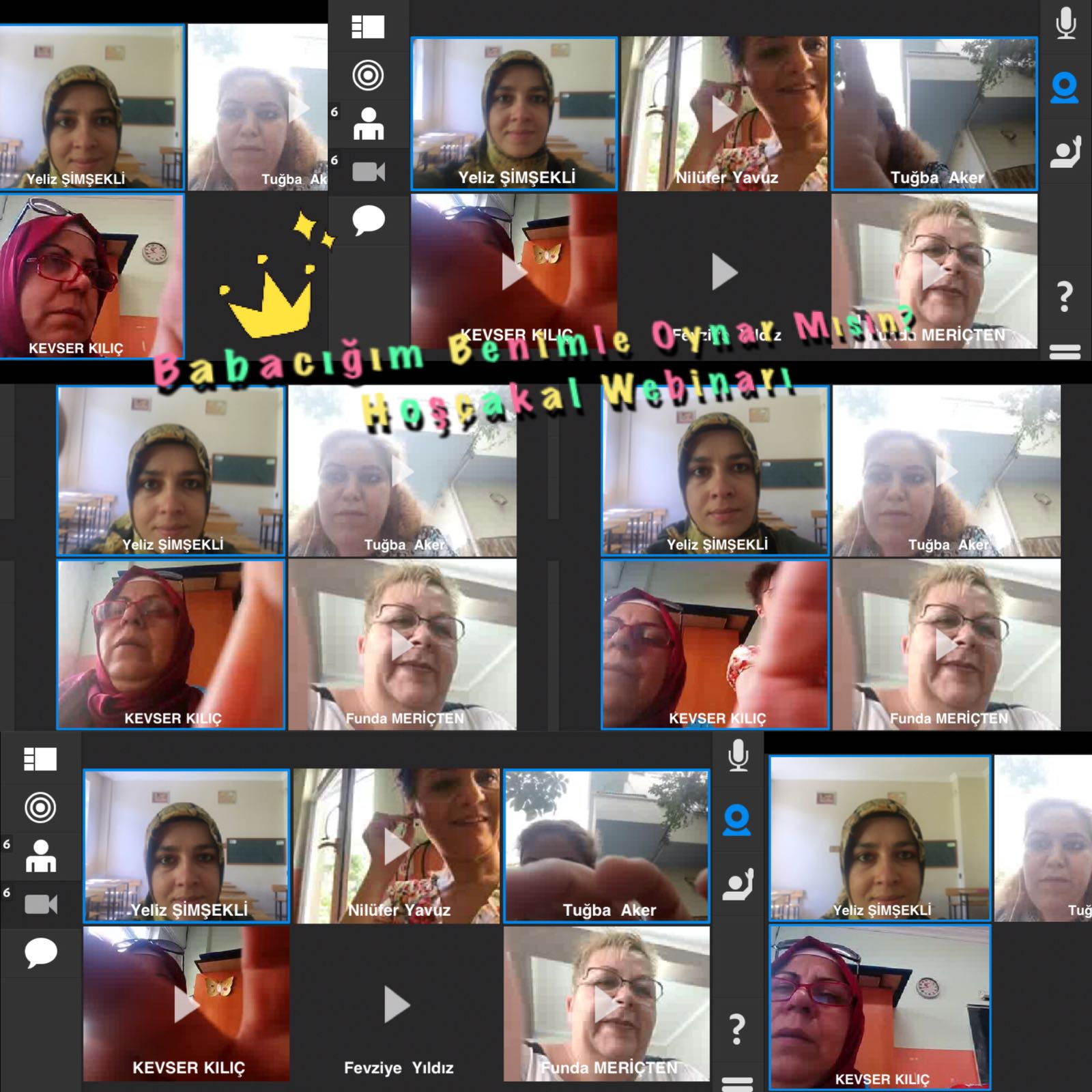 BABACIĞIM BENİMLE OYNAR MISIN? PROJESİ 1.2. DÖNEM WEBİNARLARIMIZ by nilufer - Ourboox.com