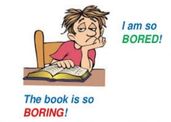 adjectives ending in ed – ing by waleed abu amar - Ourboox.com