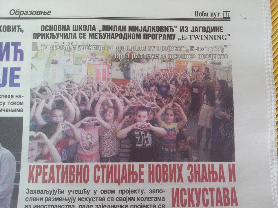 Our eTwinning projects-class II/3 ,,Milan Mijalkovic,, SERBIA by Sladjana - Illustrated by Слађана Аћимовић - Ourboox.com