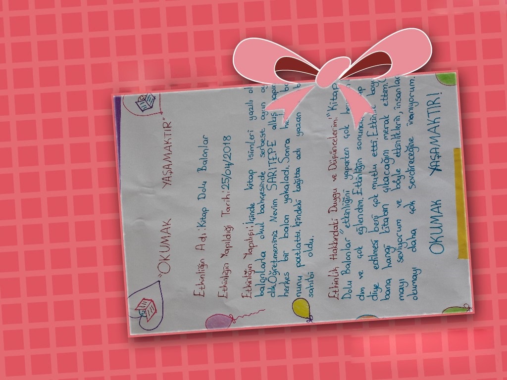 OKUMAK YAŞAMAKTIR PROJESİ ÖĞRENCİ ÇALIŞMALARI by NEVİM YILDIRIM SARITEPE - Ourboox.com