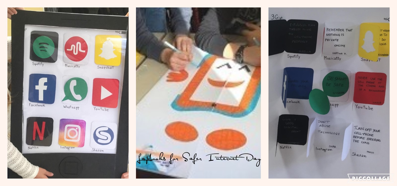 #SID 2018 _Safer Internet Day Lesson by ester degennaro - Illustrated by Ester Degennaro - Ourboox.com