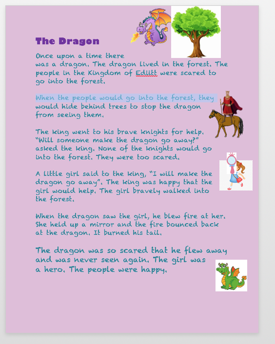 Story book by Emma - Ourboox.com