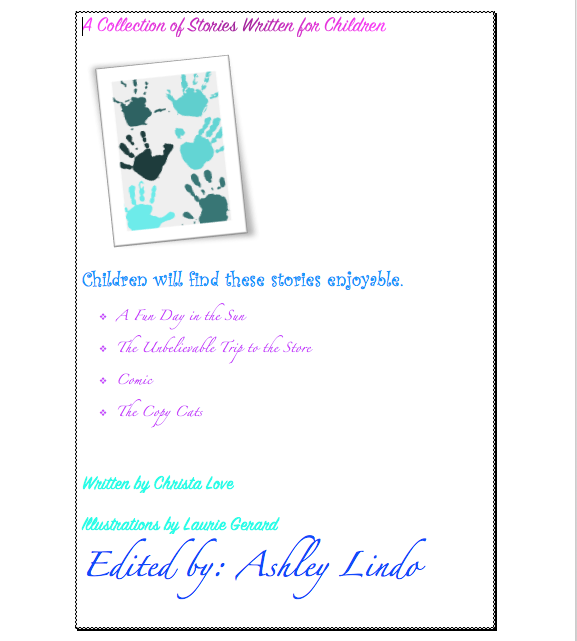 A book inside a book by Ashley - Ourboox.com