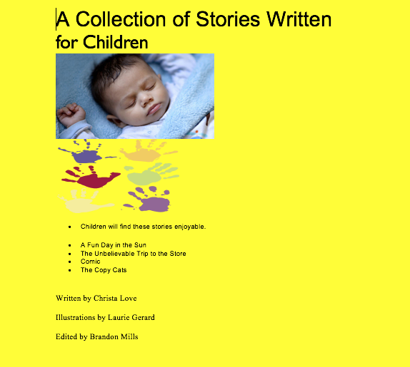 COLOR BOOK by Brandon Mills - Ourboox.com