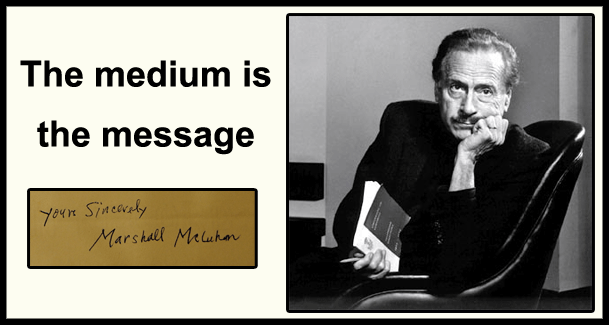 Marshal McLuhan Medium...