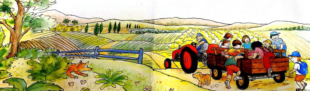 הטרקטור בארגז-החול by shlomit ben pazi - Illustrated by יוסי אבולעפיה - Ourboox.com