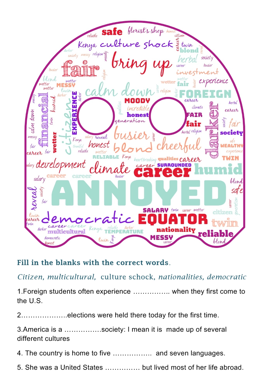 “Learning vocabulary through snapwords and web 2.0 tools” Wordart Worksheet e-book by "Learning vocabulary through snapwords and web 2.0 tools" Partners - Ourboox.com