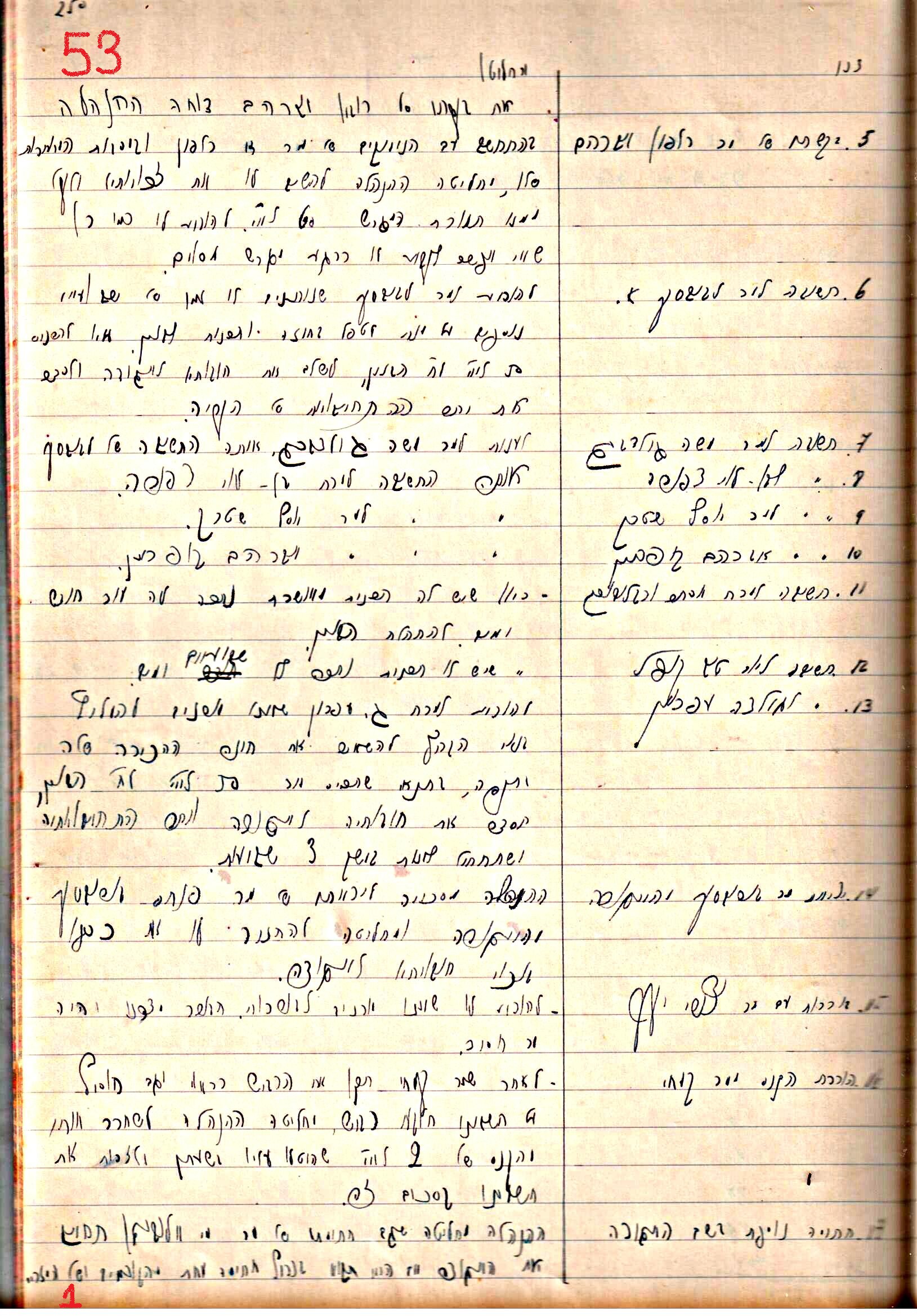 פרוטוקול 1- הנהלה – 27.5.37 – 20.3.35 by riki deri - Illustrated by מוזיאון בית גרושקביץ / כרך1 - Ourboox.com