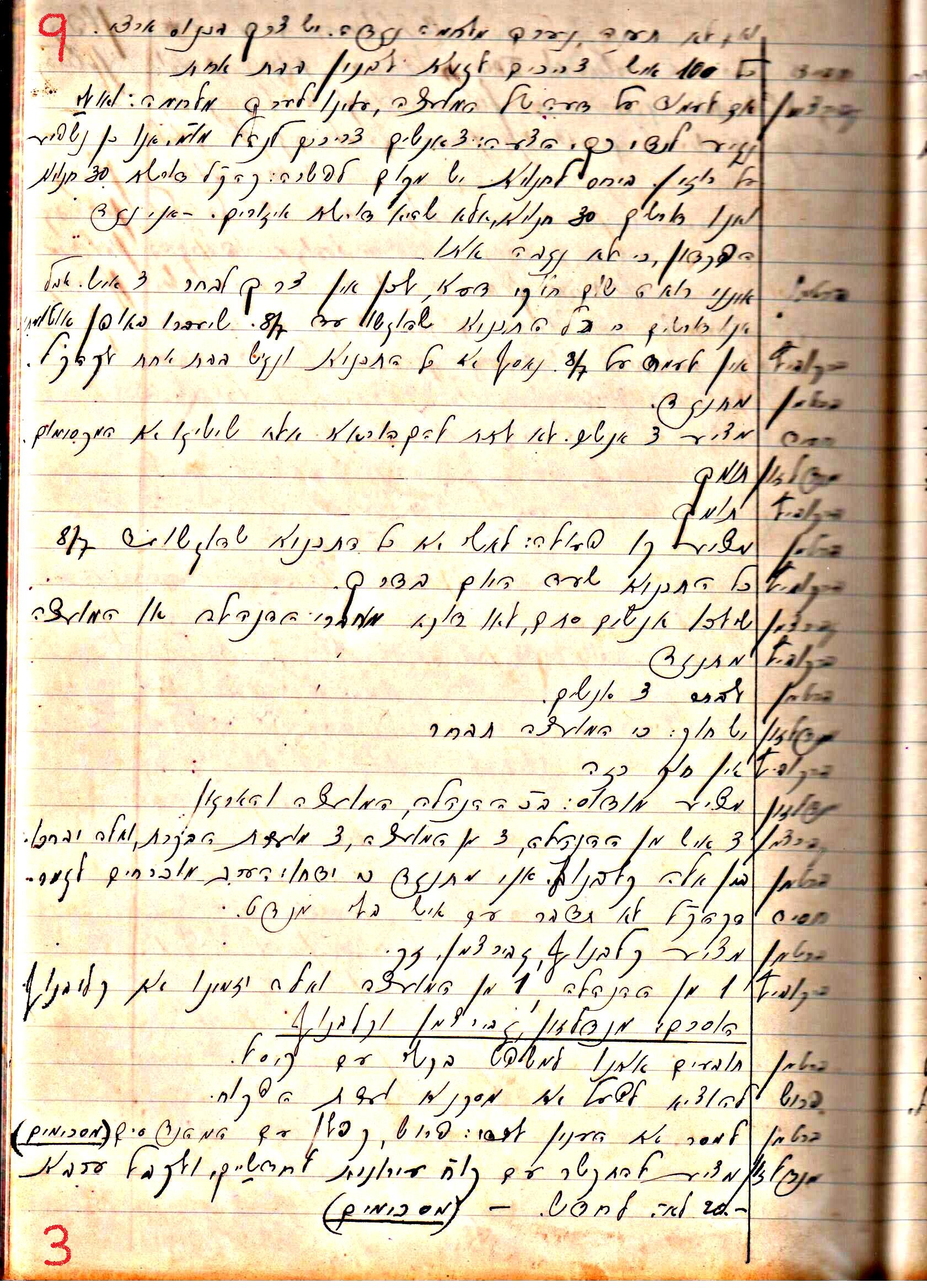 פרוטוקול 1- הנהלה – 27.5.37 – 20.3.35 by riki deri - Illustrated by מוזיאון בית גרושקביץ / כרך1 - Ourboox.com