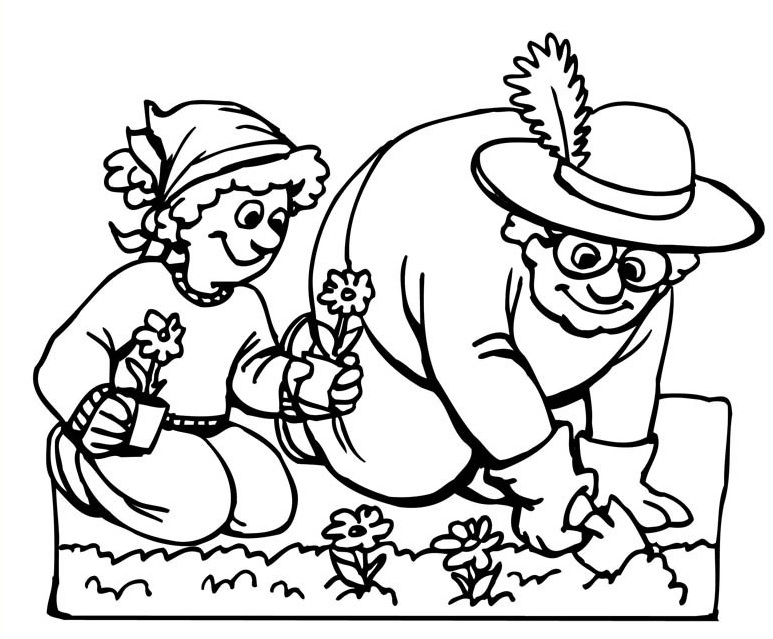 הגינה של סבא by ayelets - Illustrated by מלכה פדרו - Ourboox.com