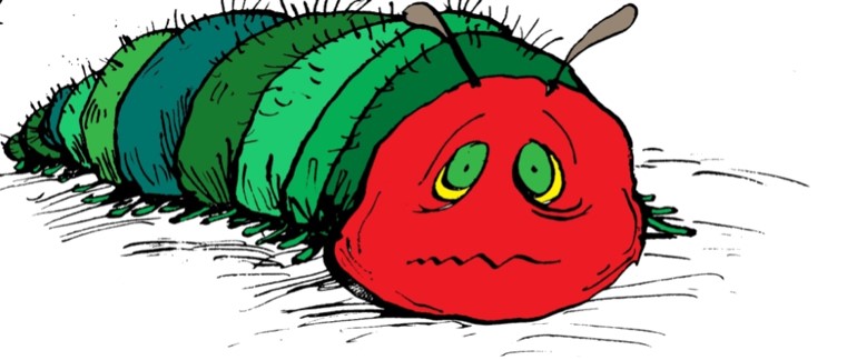 הזחל הרעב by talya zada - Illustrated by אריק קרל - Ourboox.com