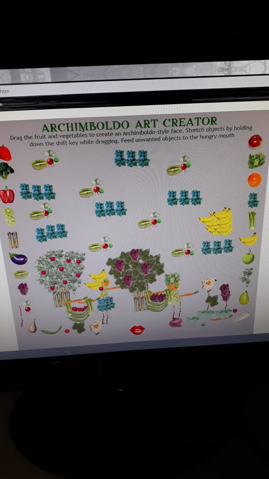 The Arcimboldo study of Karataş Atatürk Primary School 4 / B class by ilknursahinaslan - Ourboox.com