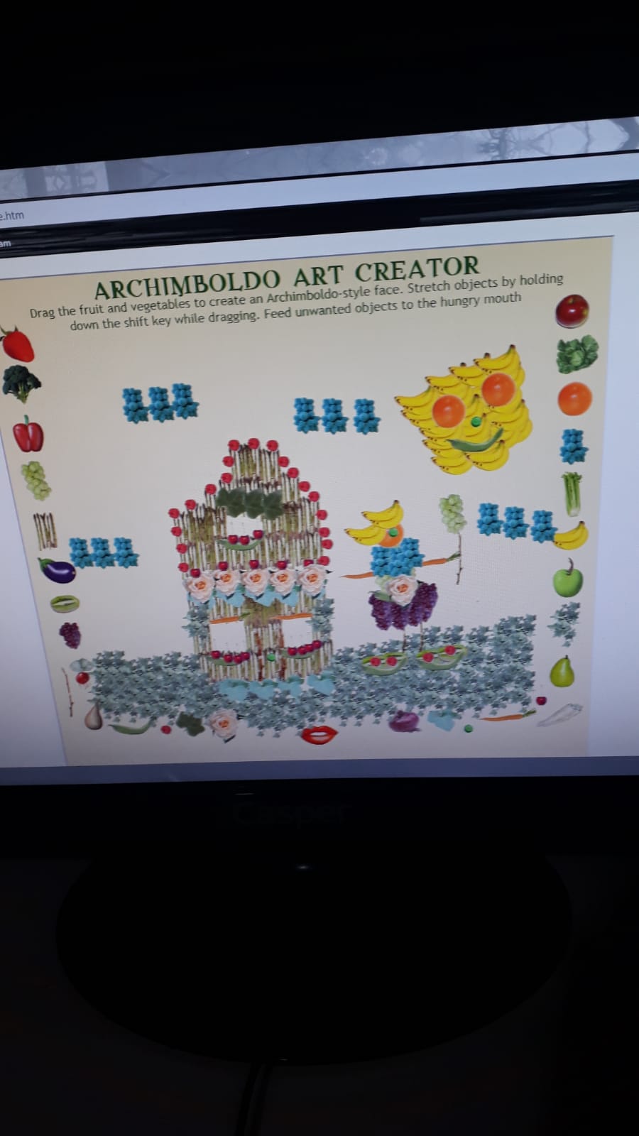 The Arcimboldo study of Karataş Atatürk Primary School 4 / B class by ilknursahinaslan - Ourboox.com