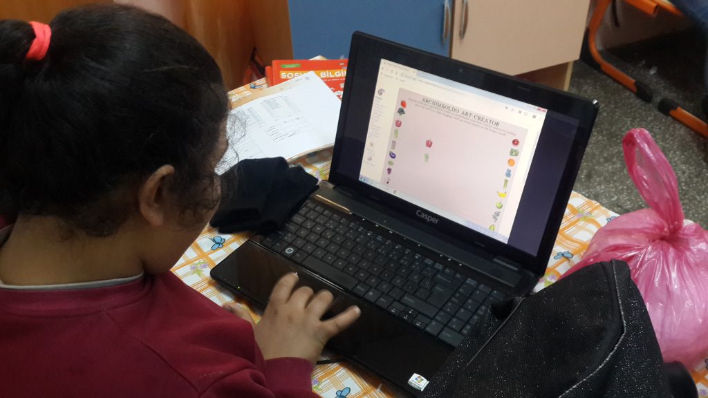 The Arcimboldo study of Karataş Atatürk Primary School 4 / B class by ilknursahinaslan - Ourboox.com