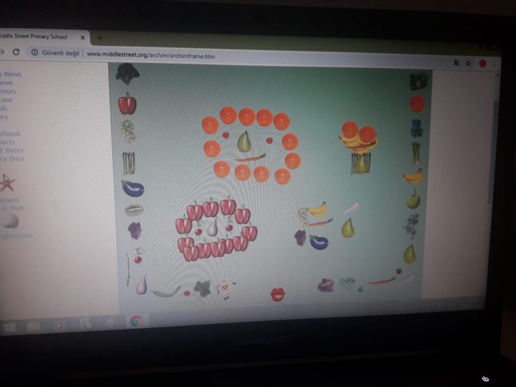 The Arcimboldo study of Karataş Atatürk Primary School 4 / B class by ilknursahinaslan - Ourboox.com