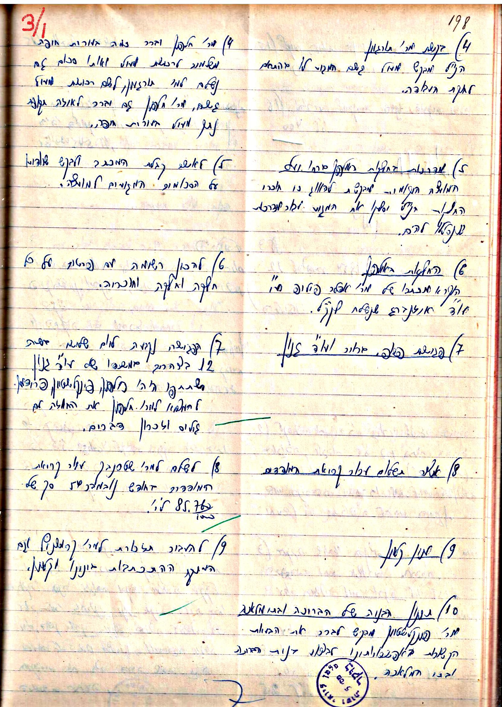 פרוטוקול 3 – הנהלה – 23.11.54 – 22.8.48 by riki deri - Illustrated by מוזיאון בית גרושקביץ - Ourboox.com