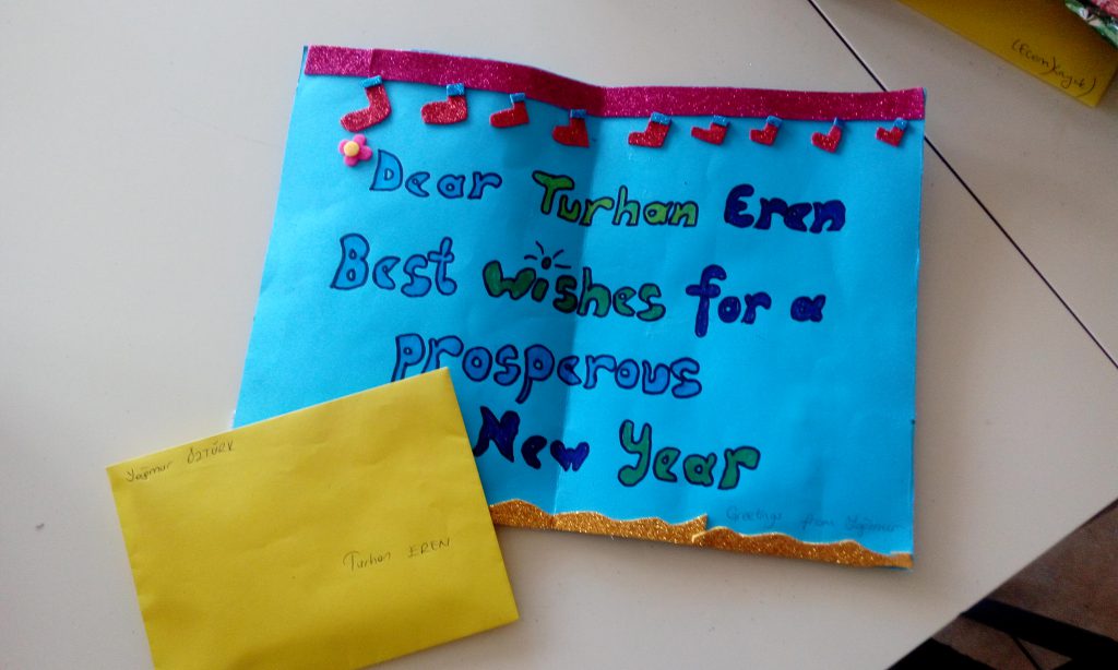 YENI YIL KARTLARIMIZ by ynr - Illustrated by HÜMEYRA YENER       - Ourboox.com