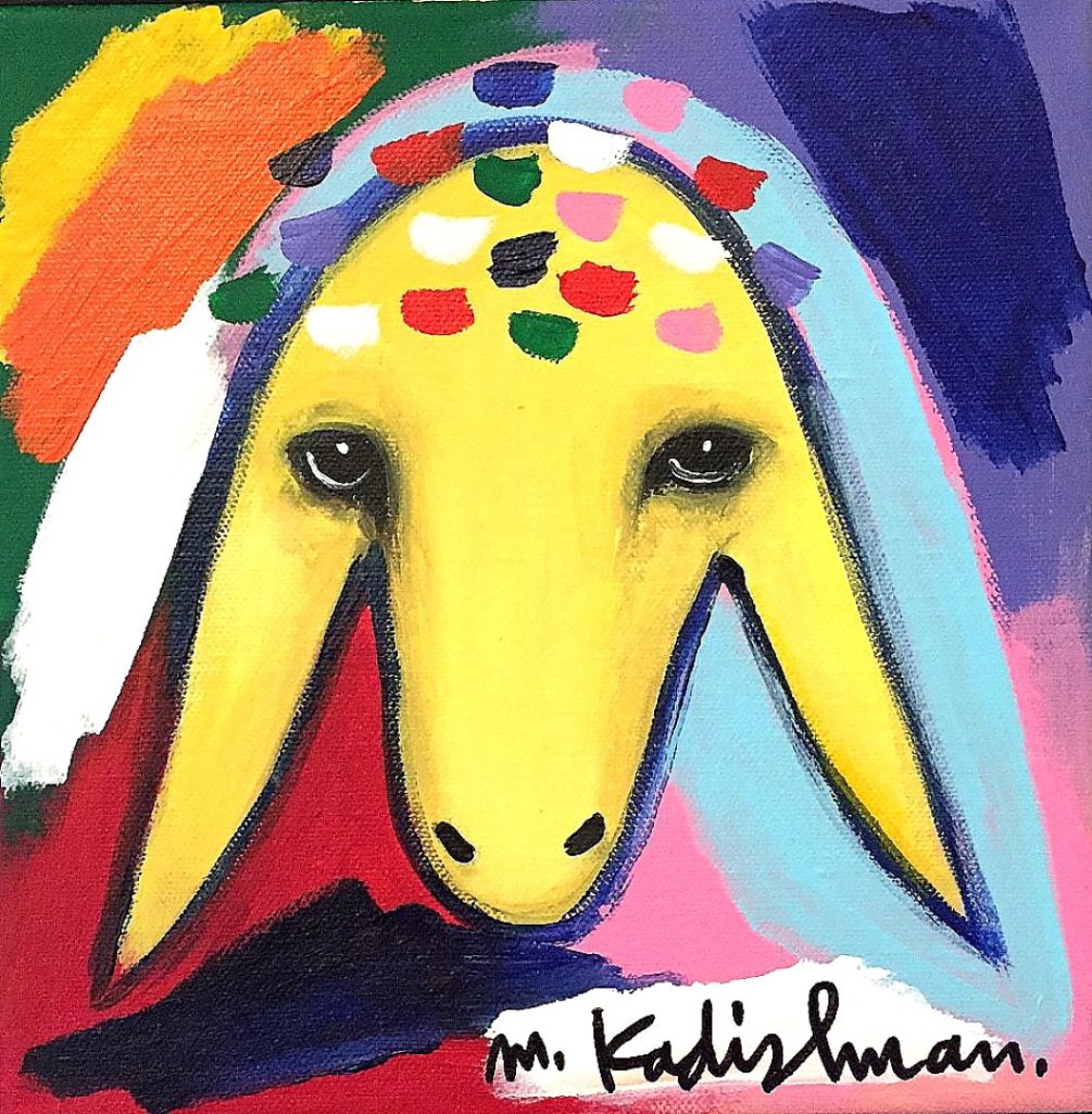 Menashe Kadishman by Refael vanono - Ourboox.com