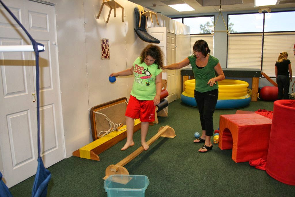 עבודה מוטורית עם בעלת אוטיזם