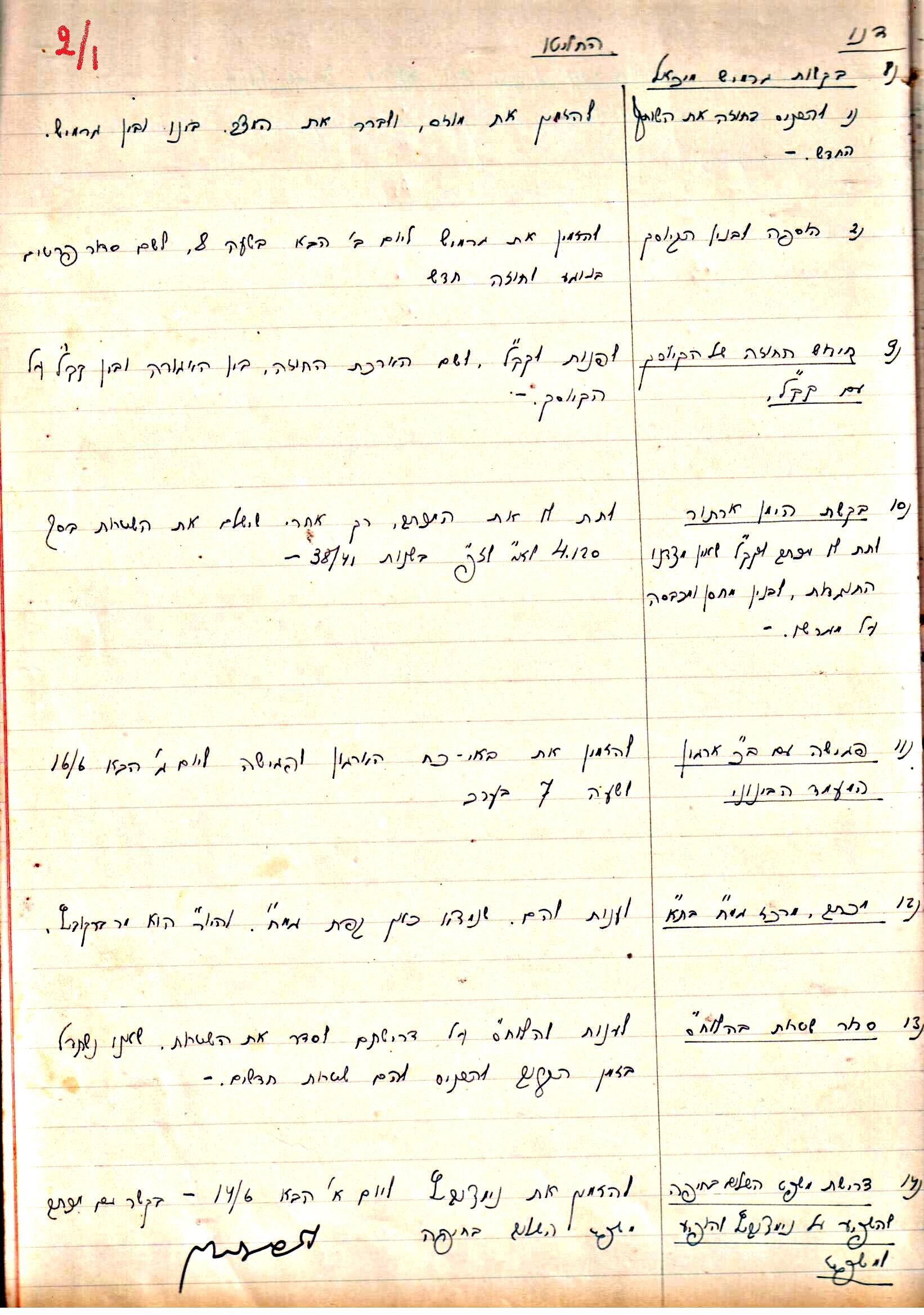 פרוטוקול 2 – הנהלה – 18.7.48 – 27.7.37 by riki deri - Illustrated by מוזיאון בית גרושקביץ / כרך 2 - Ourboox.com