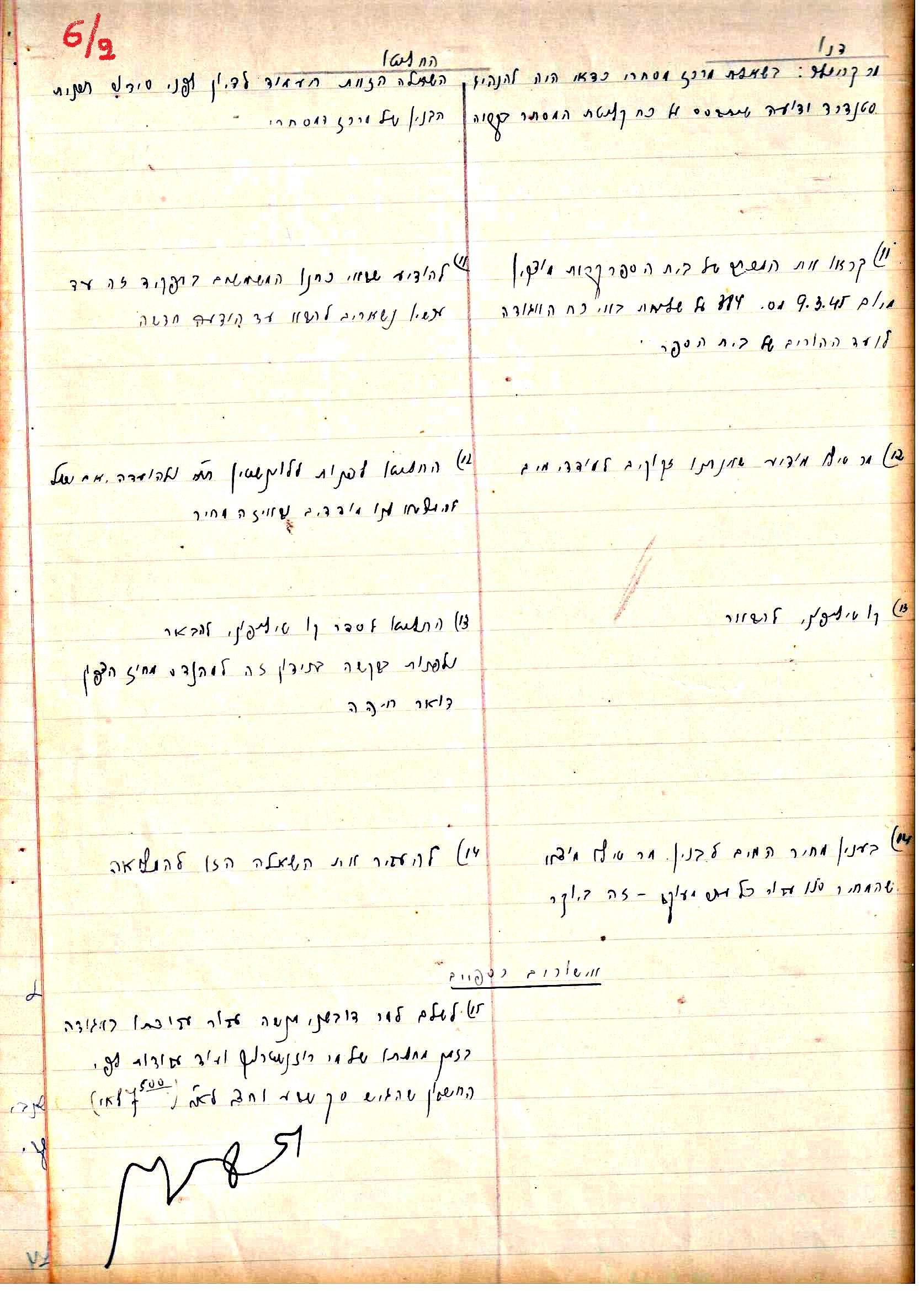 פרוטוקול 2 – הנהלה – 18.7.48 – 27.7.37 by riki deri - Illustrated by מוזיאון בית גרושקביץ / כרך 2 - Ourboox.com