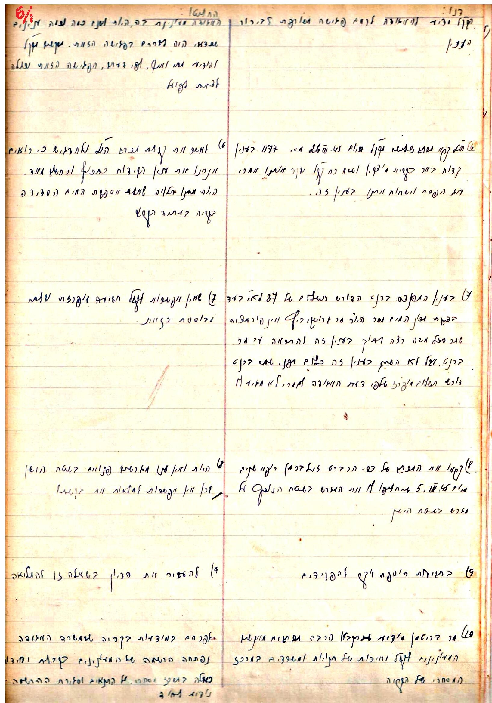 פרוטוקול 2 – הנהלה – 18.7.48 – 27.7.37 by riki deri - Illustrated by מוזיאון בית גרושקביץ / כרך 2 - Ourboox.com