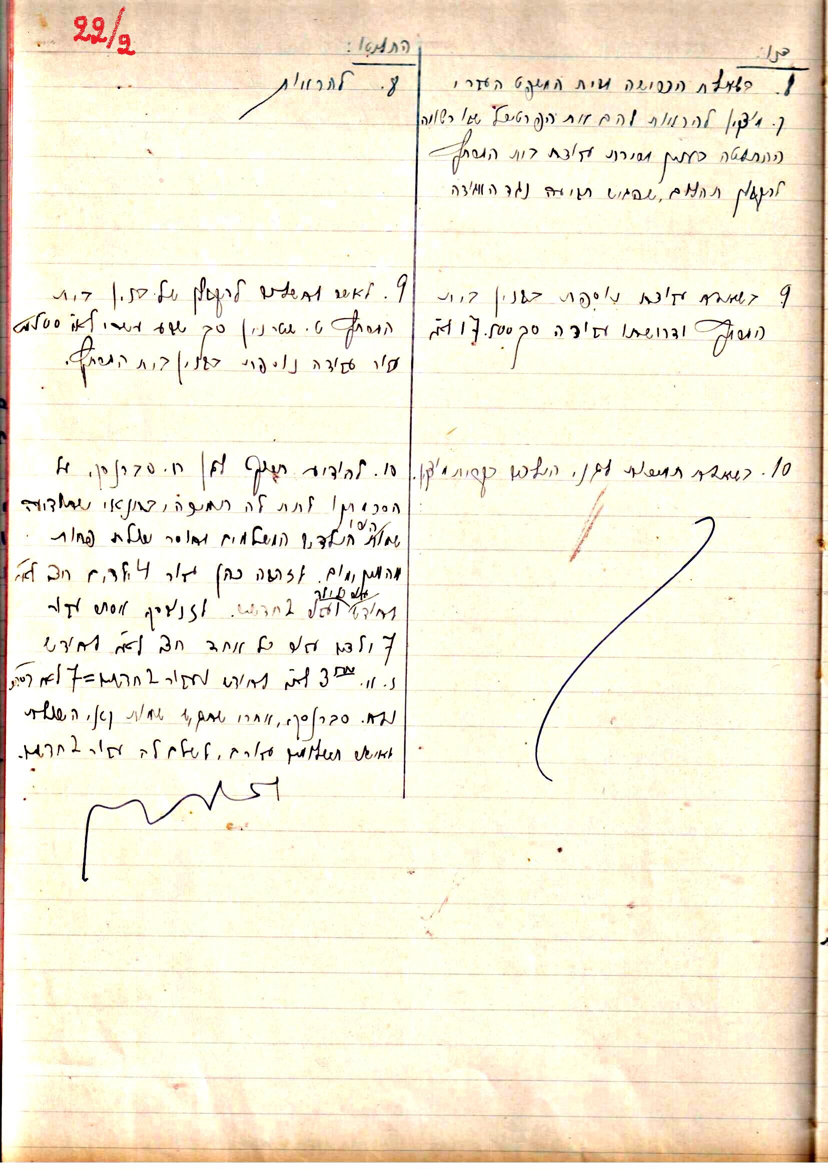 פרוטוקול 2 – הנהלה – 18.7.48 – 27.7.37 by riki deri - Illustrated by מוזיאון בית גרושקביץ / כרך 2 - Ourboox.com