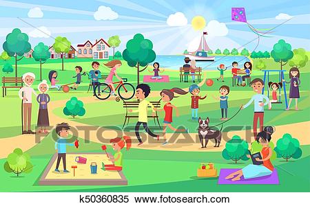 In The Park by Liat Cohen - Ourboox.com