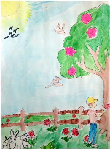 قصة حرف by bhaa - Illustrated by ابتدائية النجوم - Ourboox.com