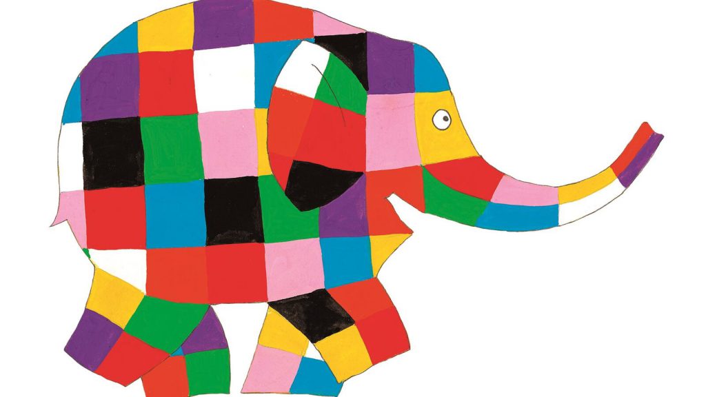 בנצי הפיל הצבעוני by joy davis - Illustrated by ג