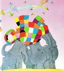 בנצי הפיל הצבעוני by joy davis - Illustrated by ג