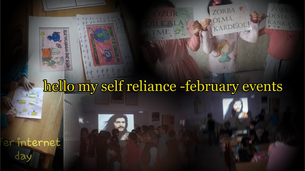 eTWİNNİNG PROJECT FEBRUARY HELLO MY SELF RELIANCE by Süheyla - Ourboox.com