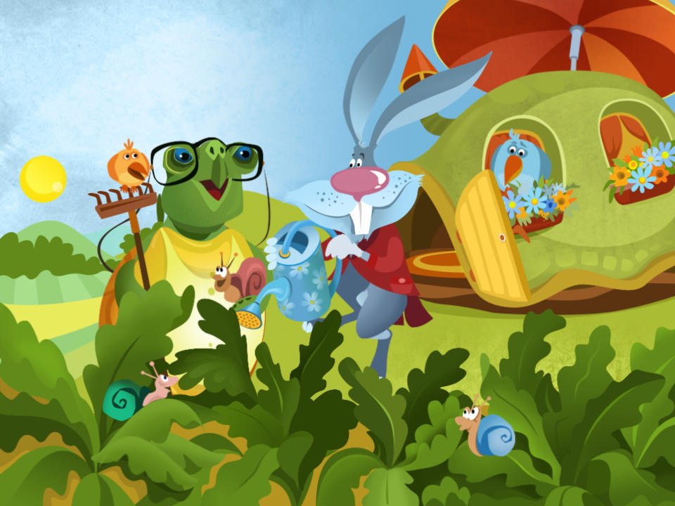 משל הצב והארנב by shdema - Ourboox.com