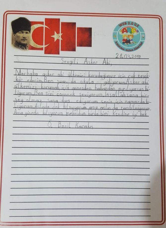 Askerlerimize Mektup by Nurten Karakış - Illustrated by Nurten Karakış - Ourboox.com