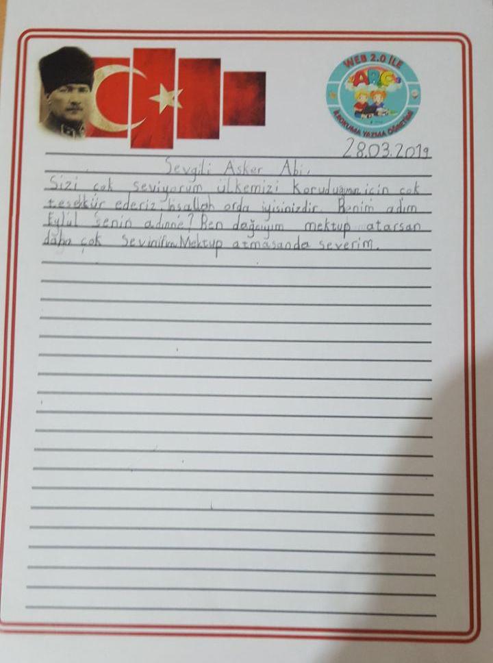 Askerlerimize Mektup by Nurten Karakış - Illustrated by Nurten Karakış - Ourboox.com