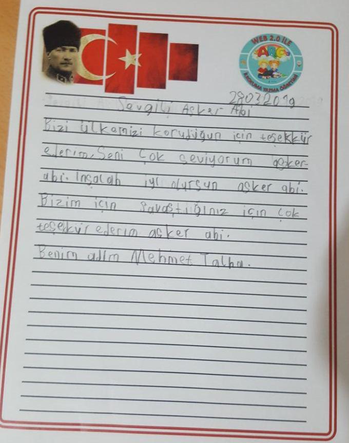 Askerlerimize Mektup by Nurten Karakış - Illustrated by Nurten Karakış - Ourboox.com