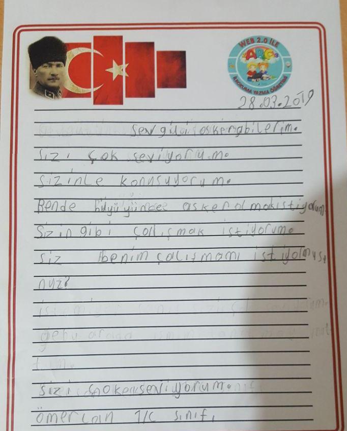 Askerlerimize Mektup by Nurten Karakış - Illustrated by Nurten Karakış - Ourboox.com