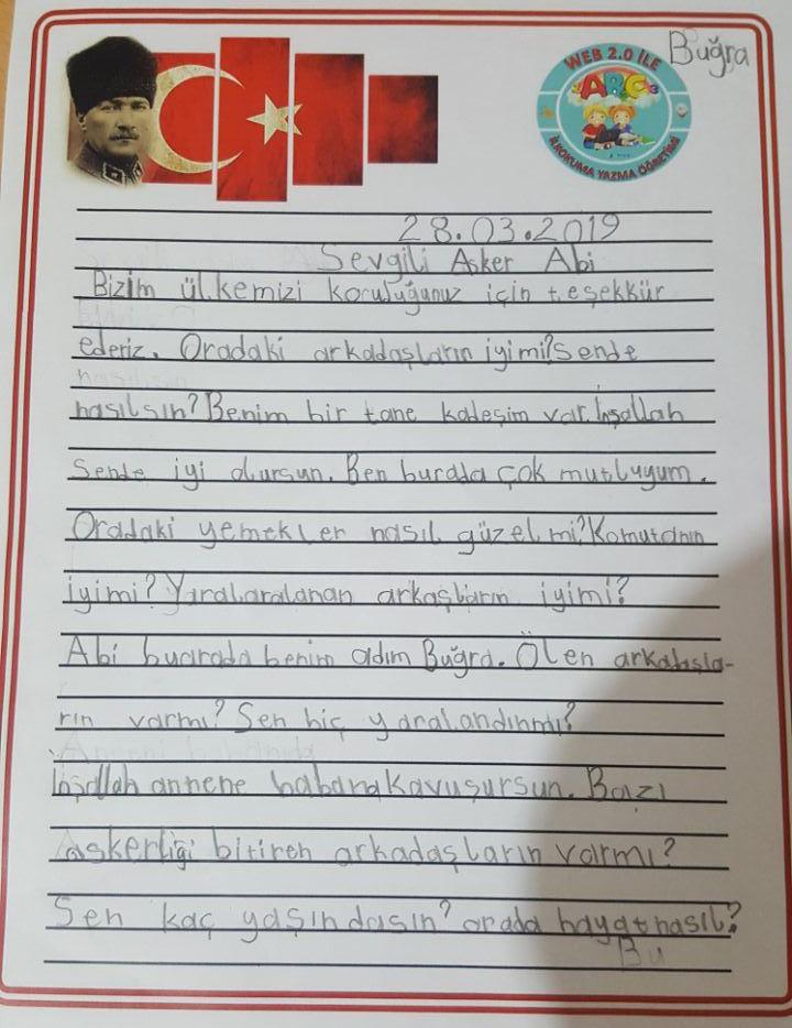 Askerlerimize Mektup by Nurten Karakış - Illustrated by Nurten Karakış - Ourboox.com