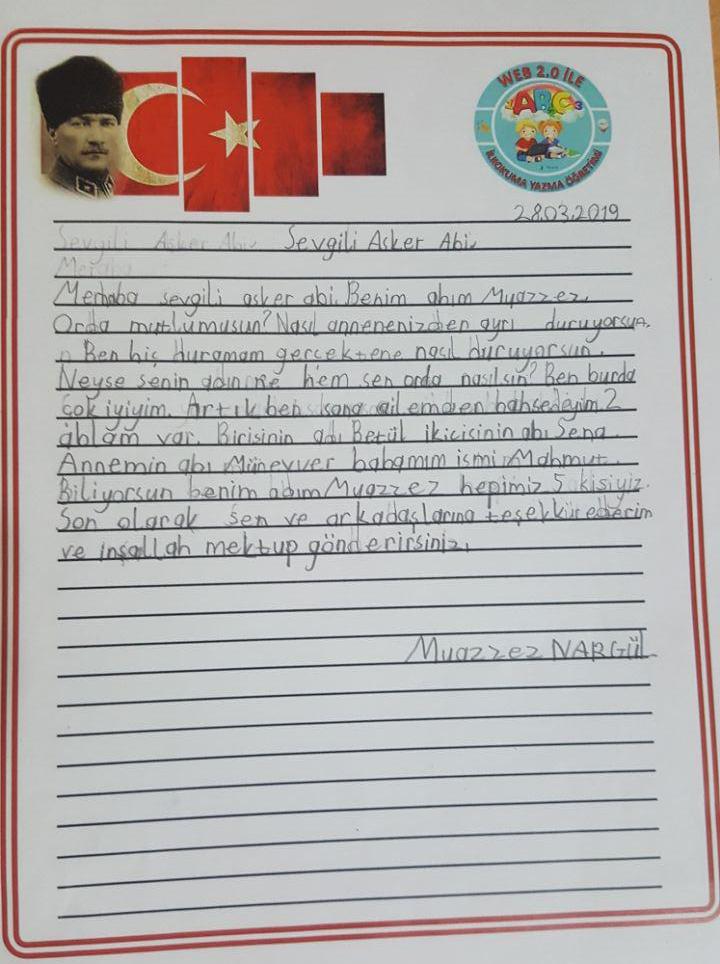 Askerlerimize Mektup by Nurten Karakış - Illustrated by Nurten Karakış - Ourboox.com