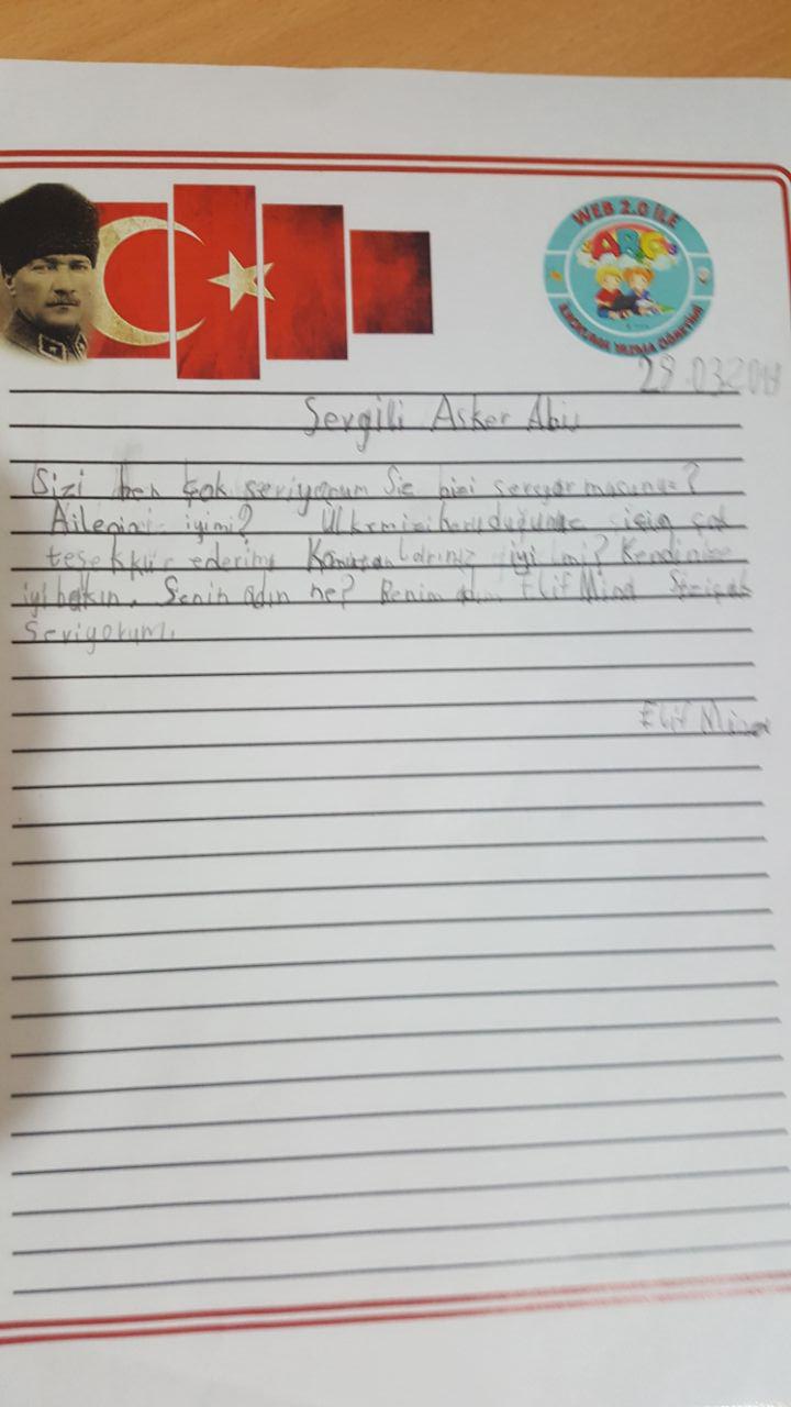 Askerlerimize Mektup by Nurten Karakış - Illustrated by Nurten Karakış - Ourboox.com