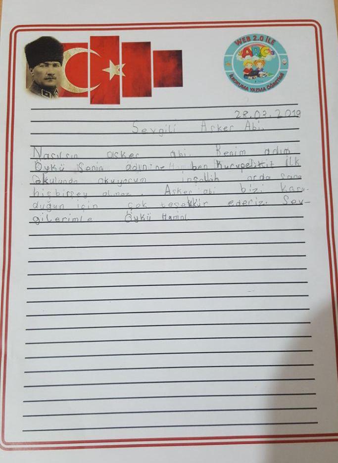 Askerlerimize Mektup by Nurten Karakış - Illustrated by Nurten Karakış - Ourboox.com