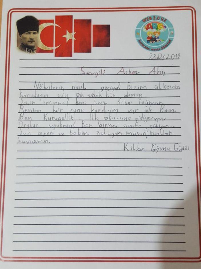 Askerlerimize Mektup by Nurten Karakış - Illustrated by Nurten Karakış - Ourboox.com