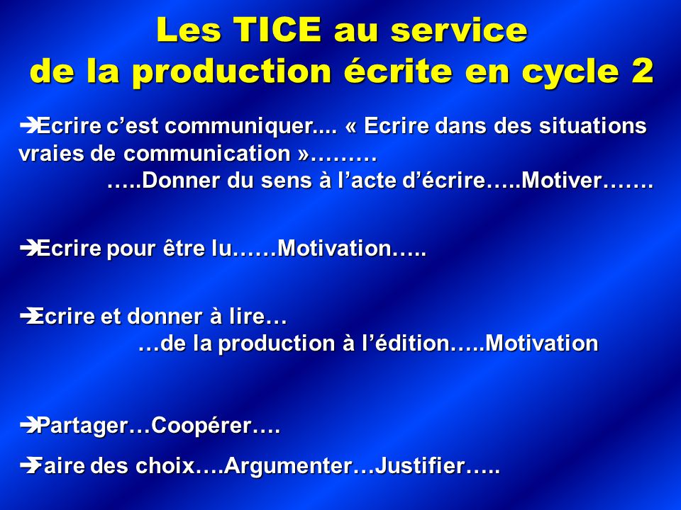 Mon projet : Impact de l’intégration des TICS dans la production écrite by Habib Balghouthi - Ourboox.com