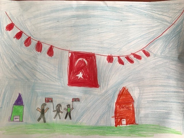 23 NİSAN YARATICI YAZMA ÇALIŞMALARI by zeynep özdemir - Ourboox.com