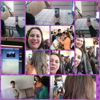 One million blue ribbons-Shejnaze Juka school-Shkoder-Albania by Etleva renci - Illustrated by Etleva Prenci - Ourboox.com