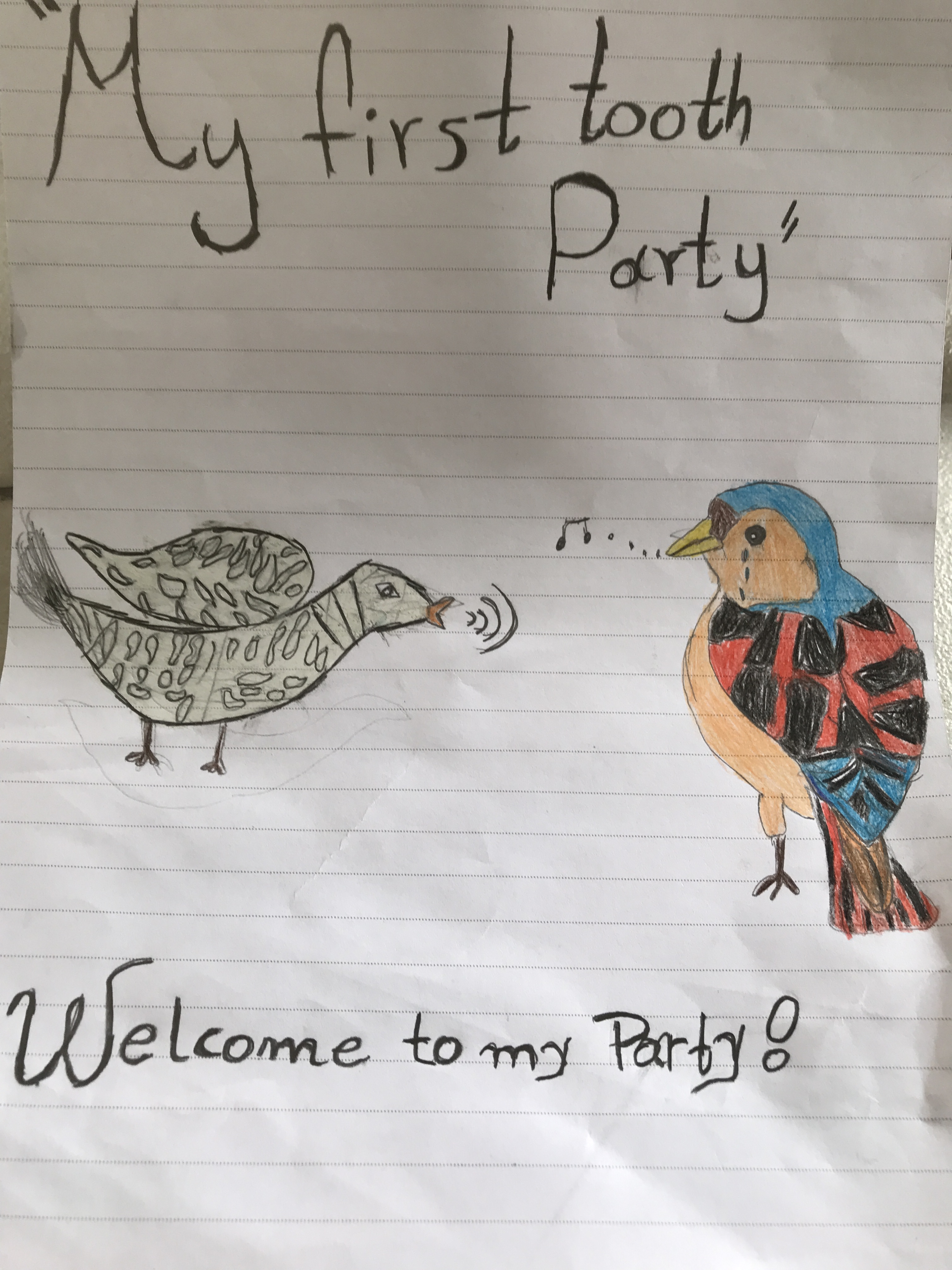 Little Dove’s first tooth party…. by Ekaterini Mazneikou - Ourboox.com