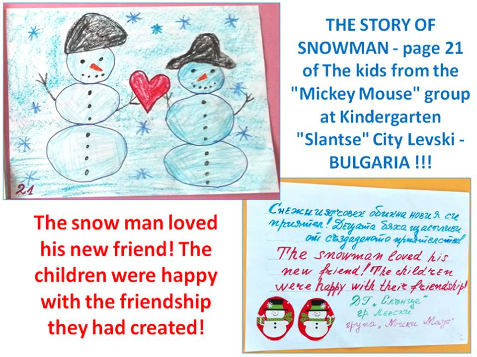 The story of the Snowman by Stefka - Ourboox.com