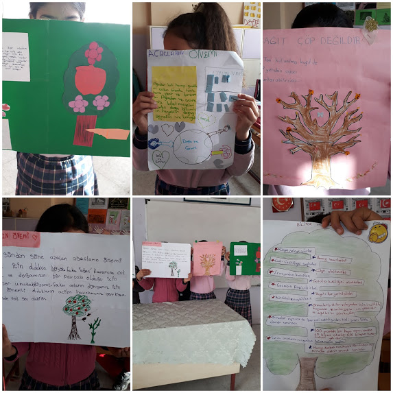 OUR FUTURE IS IN OUR HANDS/TREE MASSACRE by MEHTAP - Illustrated by Mehtap Özce Cömertoğlu - Ourboox.com